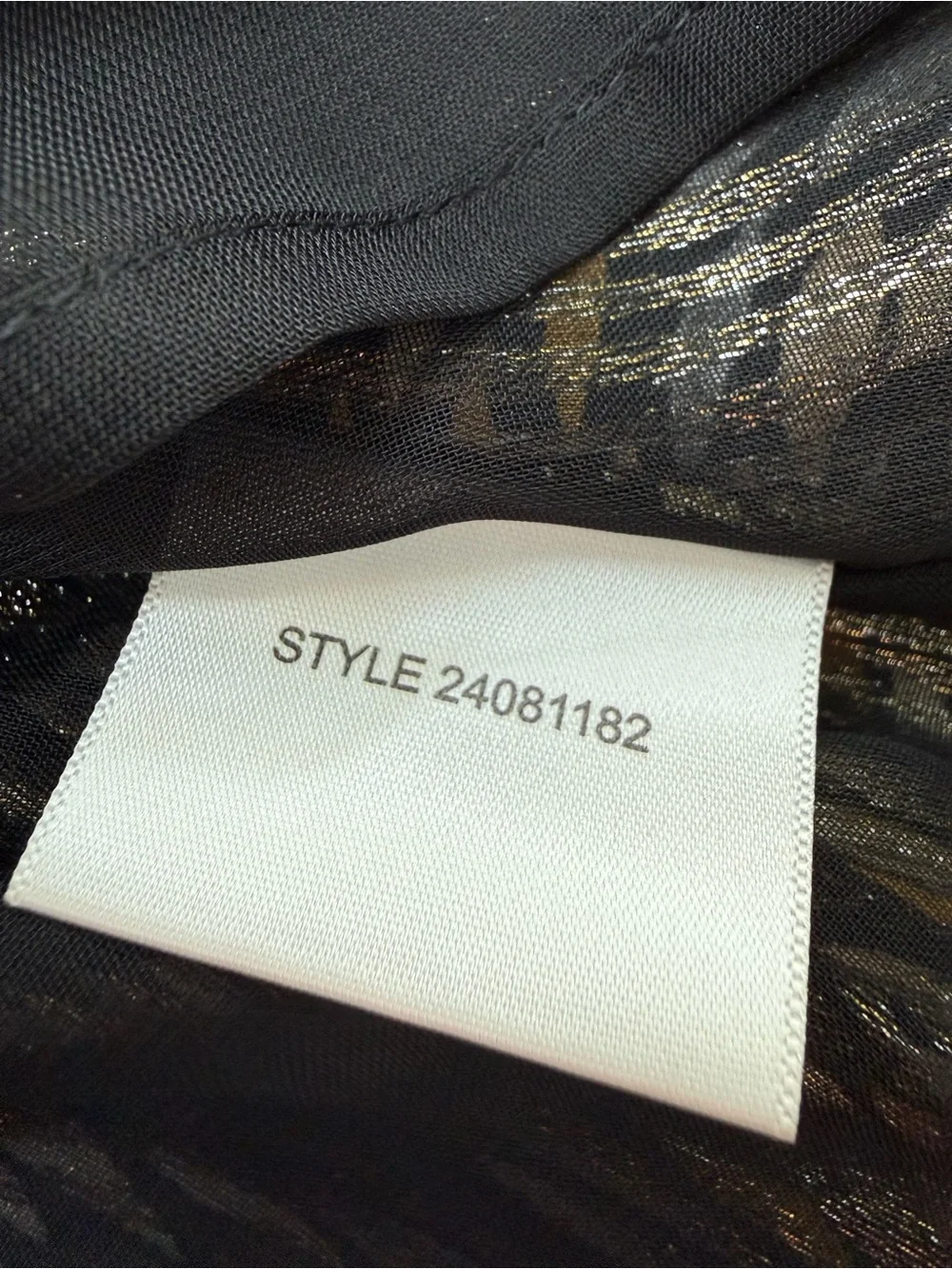 Tory Burch Shimmering Silk Blend Sleeveless Blouse